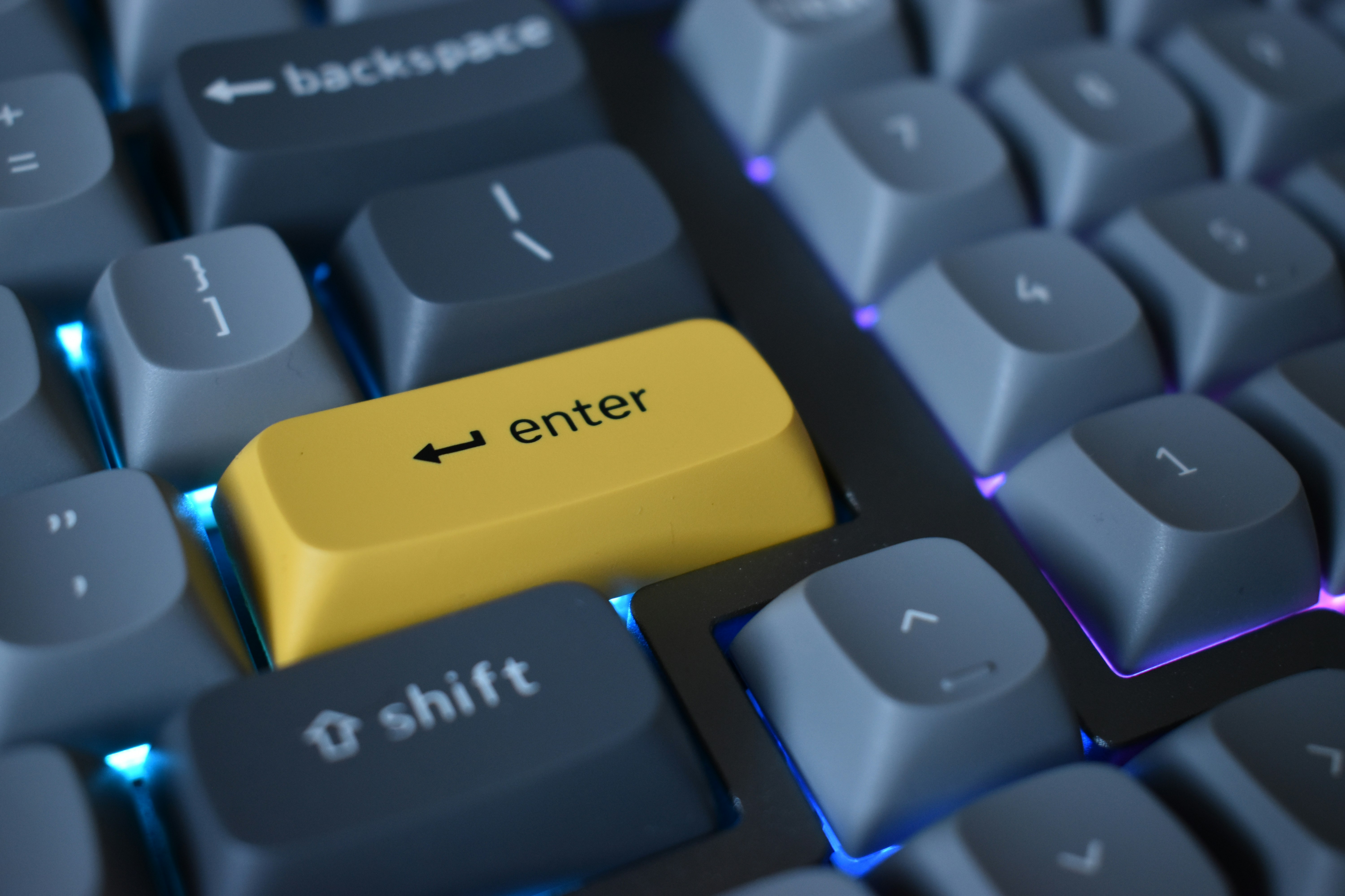 enter key/return key on mechanical keyboard
